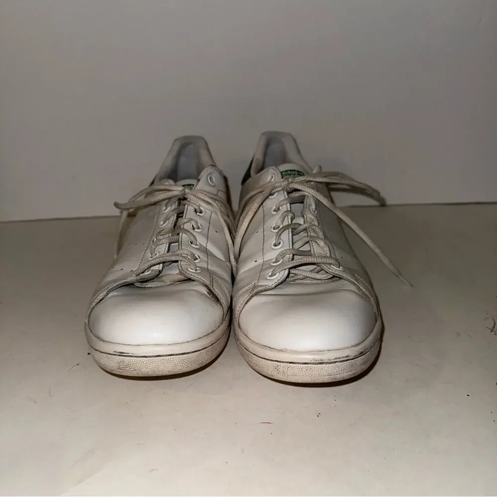 VNTG ADIDAS Stan Smith White and Green Sneakers 12